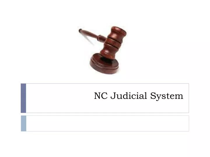 nc judicial system