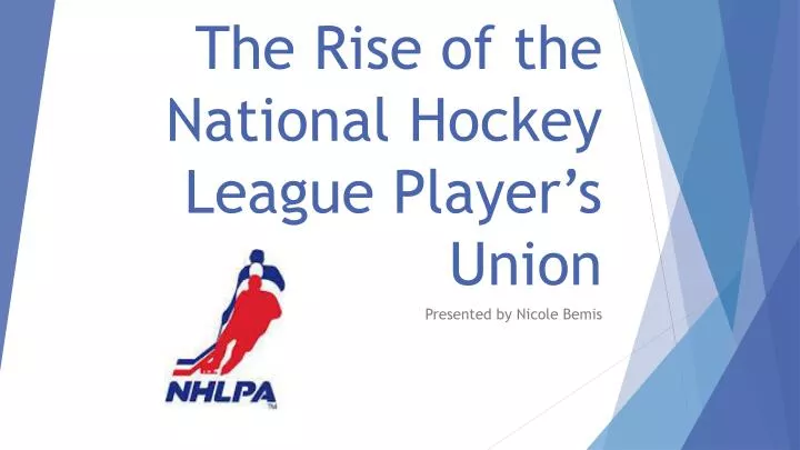 the rise of the national hockey league player s union