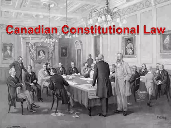 canadian constitutional law