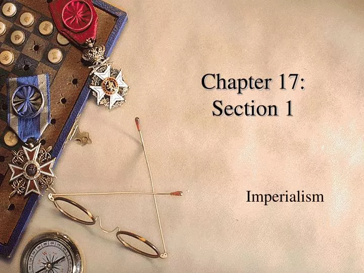 chapter 17 section 1