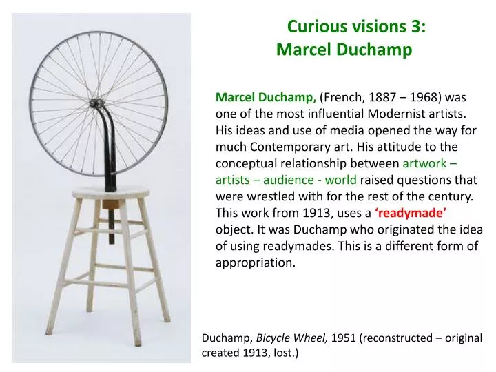 curious visions 3 marcel duchamp