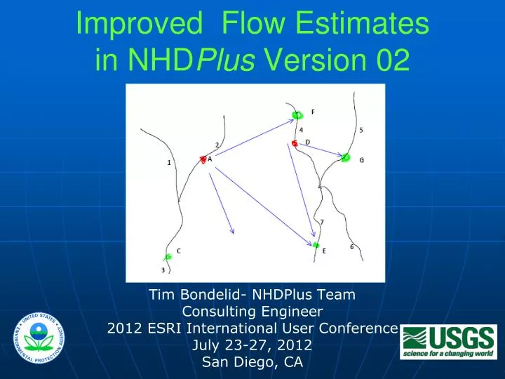 improved flow estimates in nhd plus version 02
