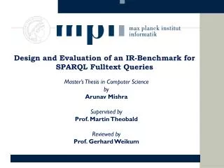 Design and Evaluation of an IR-Benchmark for SPARQL Fulltext Queries