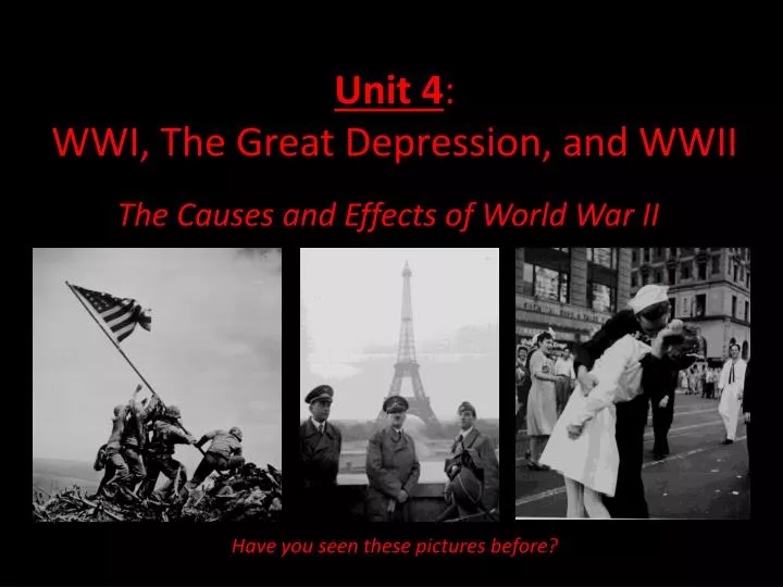 unit 4 wwi the great depression and wwii