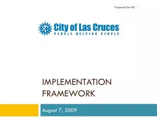 Implementation Framework