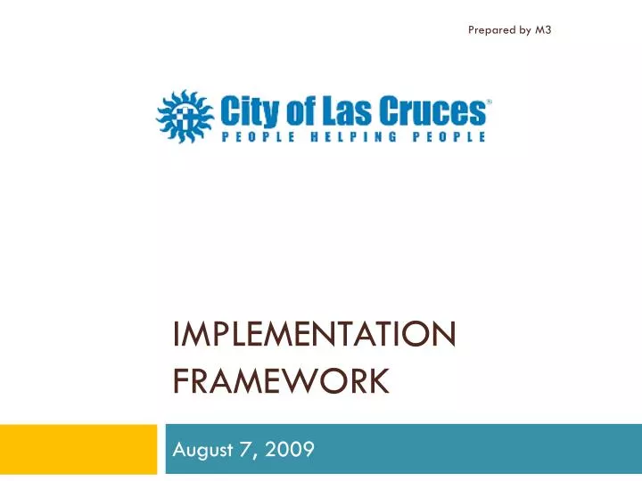 implementation framework