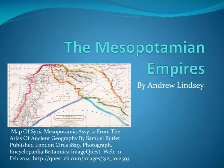 the mesopotamian empires