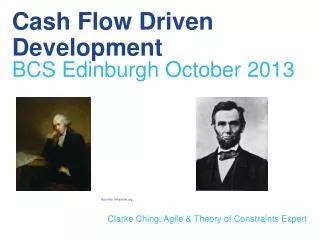 Cash Flow Driven Development