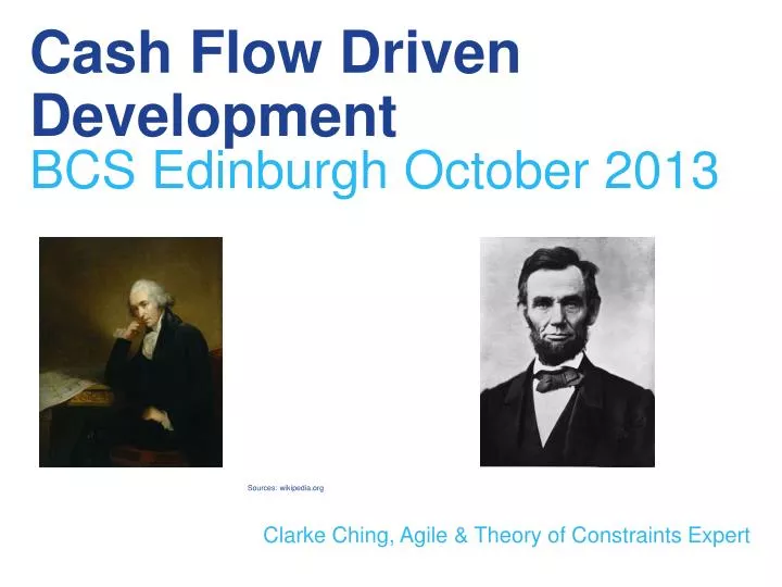 cash flow driven development