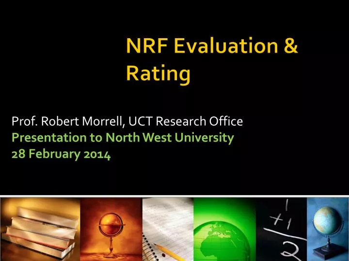prof robert morrell uct research office presentation to north west university 28 february 2014