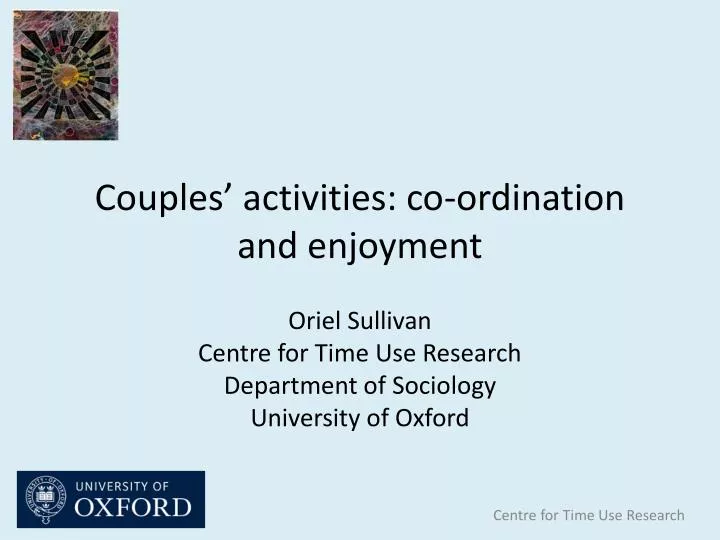 couples activities co ordination and enjoyment