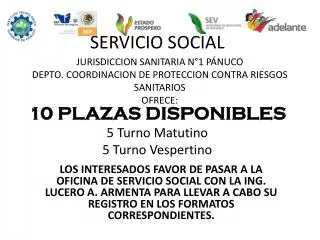 servicio social