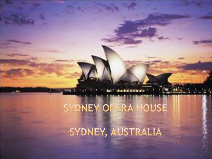 sydney opera house sydney australia