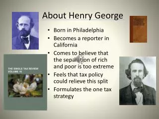 About Henry George
