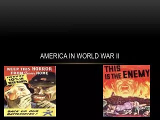 America IN World War II