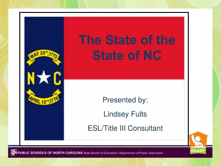 the state of the state of nc