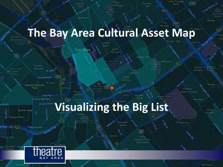 the bay area cultural asset map visualizing the big list