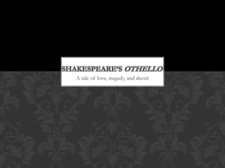 shakespeare s othello