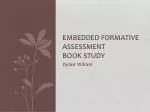 Embedded Formative Assessment Book Study - slide 1