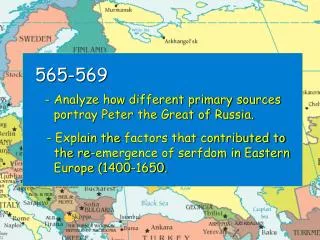 565-569 - Analyze how different primary sources