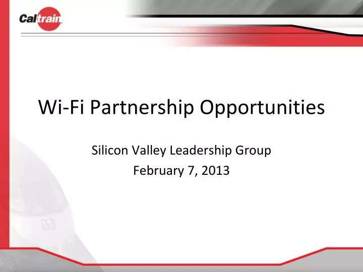 wi fi partnership opportunities