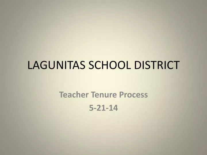 lagunitas school district