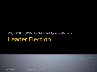 Leader Election