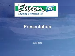 Presentation June 201 2