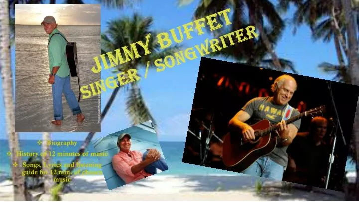jimmy buffet singer songwriter