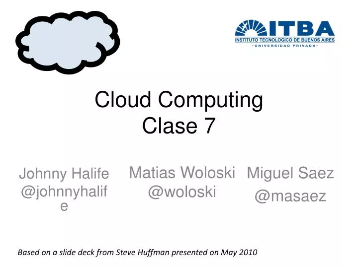 cloud computing clase 7