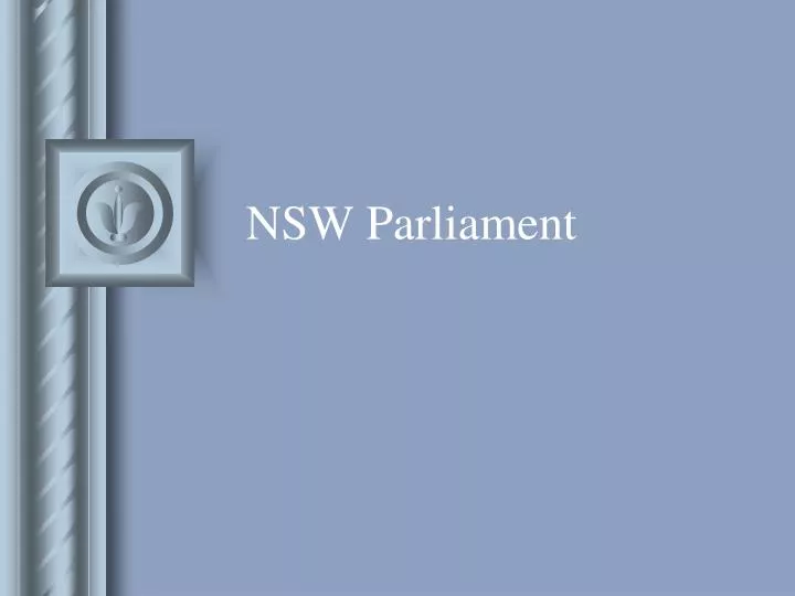 nsw parliament
