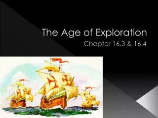 the age of exploration