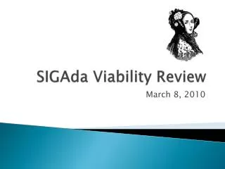 SIGAda Viability Review
