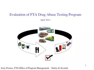 Evaluation of FTA Drug Abuse Testing Program April 2011