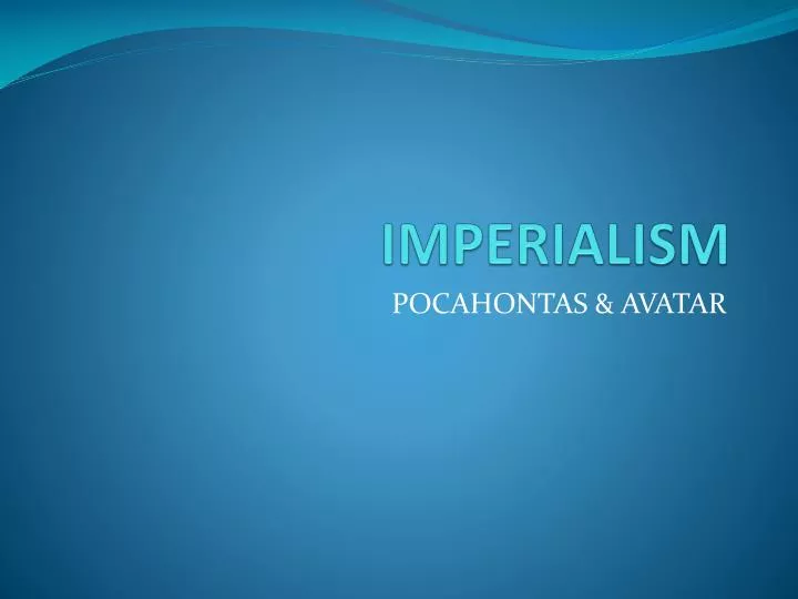 imperialism