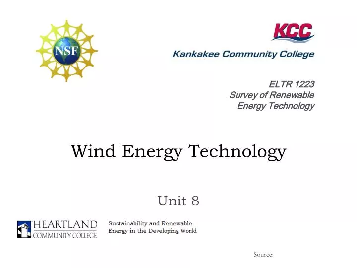 wind energy technology