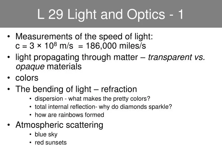 l 29 light and optics 1