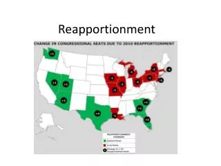 Reapportionment