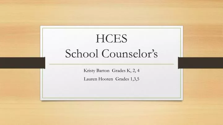 hces school counselor s