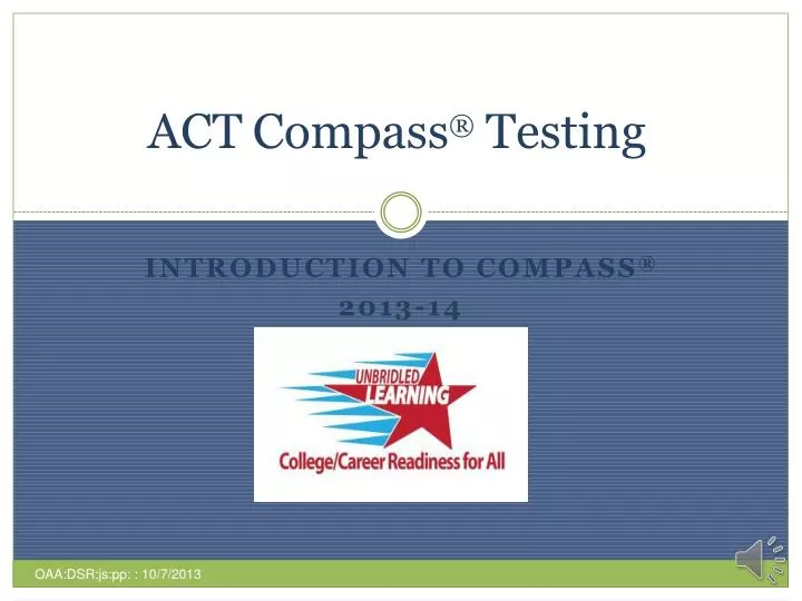 act compass testing