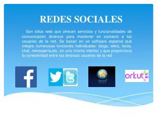 redes sociales