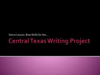 demo lesson bree rolfe for the