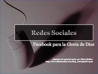 redes sociales