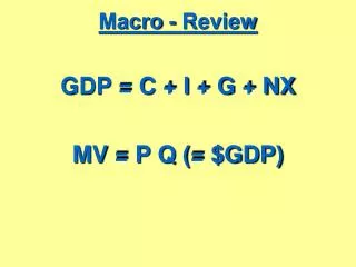Macro - Review