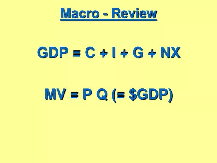 macro review