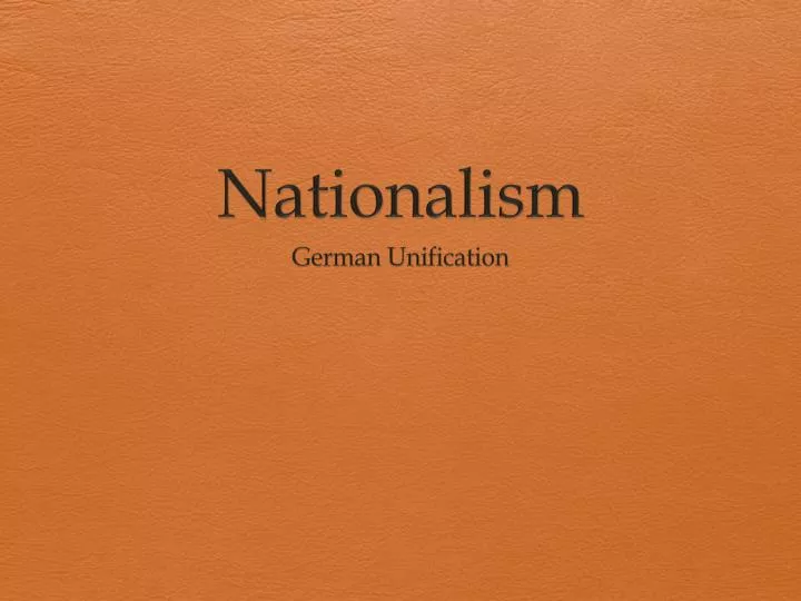 nationalism