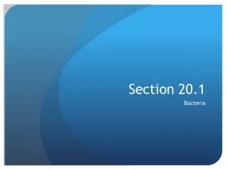Section 20.1