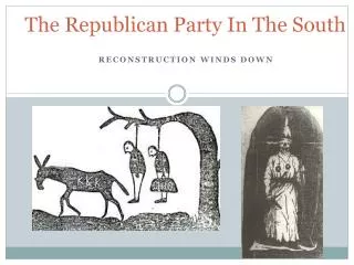 The Republican Party In The South
