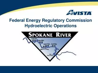 Federal Energy Regulatory Commission Hydroelectric Operations