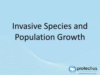 Invasive Species and Population Growth